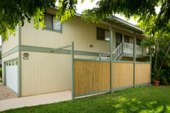 Privacy Panels and sidewalk to suite.